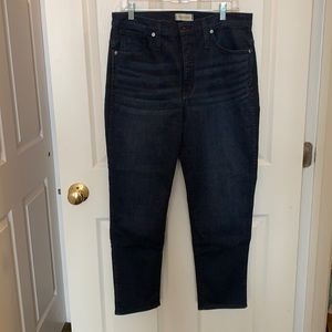 Madewell stovepipe jeans. NWT